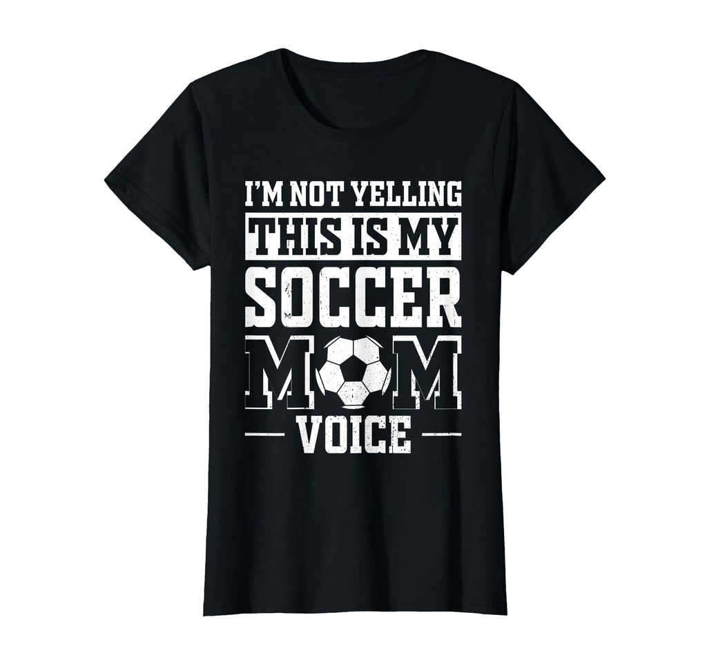 This Is My Soccer Mom Voice Mothers Day T-Shirt - Aesthetic Graphic Unisex - T-Shirt, Sweatshirt, Hoodie