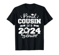 Proud Cousin 2024 Senior Funny T-Shirt - Minimalist Print for Adults - T-Shirt, Sweatshirt, Hoodie