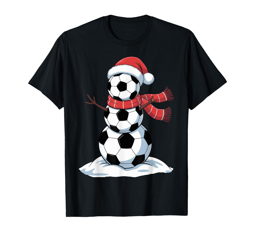 Soccer Snowman Dad Funny Proud T-Shirt - Graphic Print Men Women - T-Shirt, Sweatshirt, Hoodie