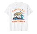 Saguaro Cactus Coyote Arizona National Park T-Shirt - Trendy Graphic Unisex - T-Shirt, Sweatshirt, Hoodie