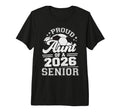Proud Aunt 2026 Senior Soccer T-Shirt - Minimalist Print for Adults - T-Shirt, Sweatshirt, Hoodie