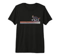 Roller Skating Cats Derby Skater Tri T-Shirt - Unique Graphic for Adults - T-Shirt, Sweatshirt, Hoodie