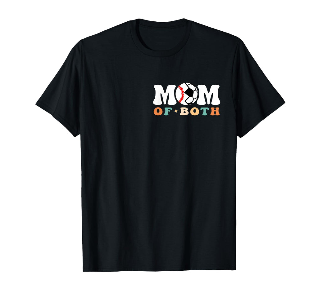 My Mom Both Era Soccer Baseball 2 Sides T-Shirt - Minimalist Print Unisex - T-Shirt, Sweatshirt, Hoodie