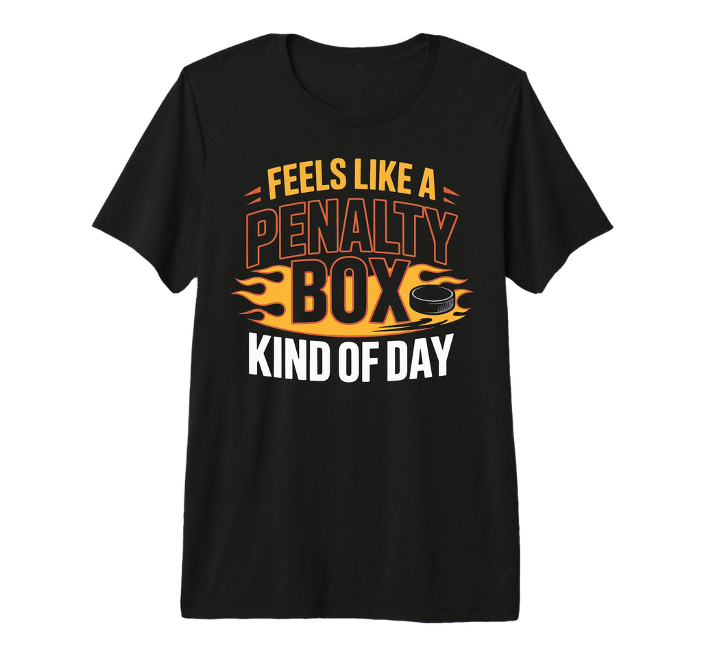Feels Like Penalty Box Kind Day Tri T-Shirt - Casual Everyday Wear Unisex - T-Shirt, Sweatshirt, Hoodie