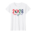 Superfan 2026 Canada Mexico Usa T-Shirt - Streetwear Style for Adults - T-Shirt, Sweatshirt, Hoodie