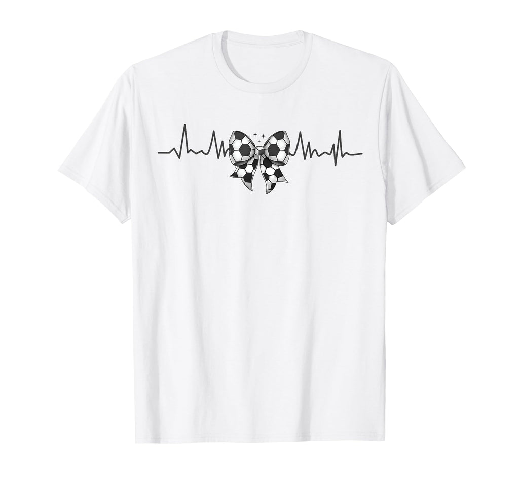Soccer Heartbeat Soccer Mom T-Shirt - Aesthetic Graphic for Adults - T-Shirt, Sweatshirt, Hoodie