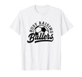 Busy Raising Ballers Funny Soccer T-Shirt - Minimalist Print for Adults - T-Shirt, Sweatshirt, Hoodie
