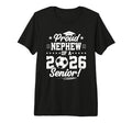 Proud Nephew 2026 Senior Soccer Graduate T-Shirt - Custom Art Print Unisex - T-Shirt, Sweatshirt, Hoodie