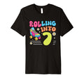 Rolling Into 7 Year Old 7Th Roller T-Shirt - Aesthetic Graphic Men Women - T-Shirt, Sweatshirt, Hoodie