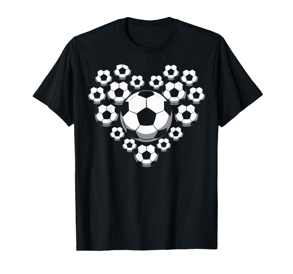 Valentines Day Soccer Heart T-Shirt - Streetwear Style Men Women - T-Shirt, Sweatshirt, Hoodie