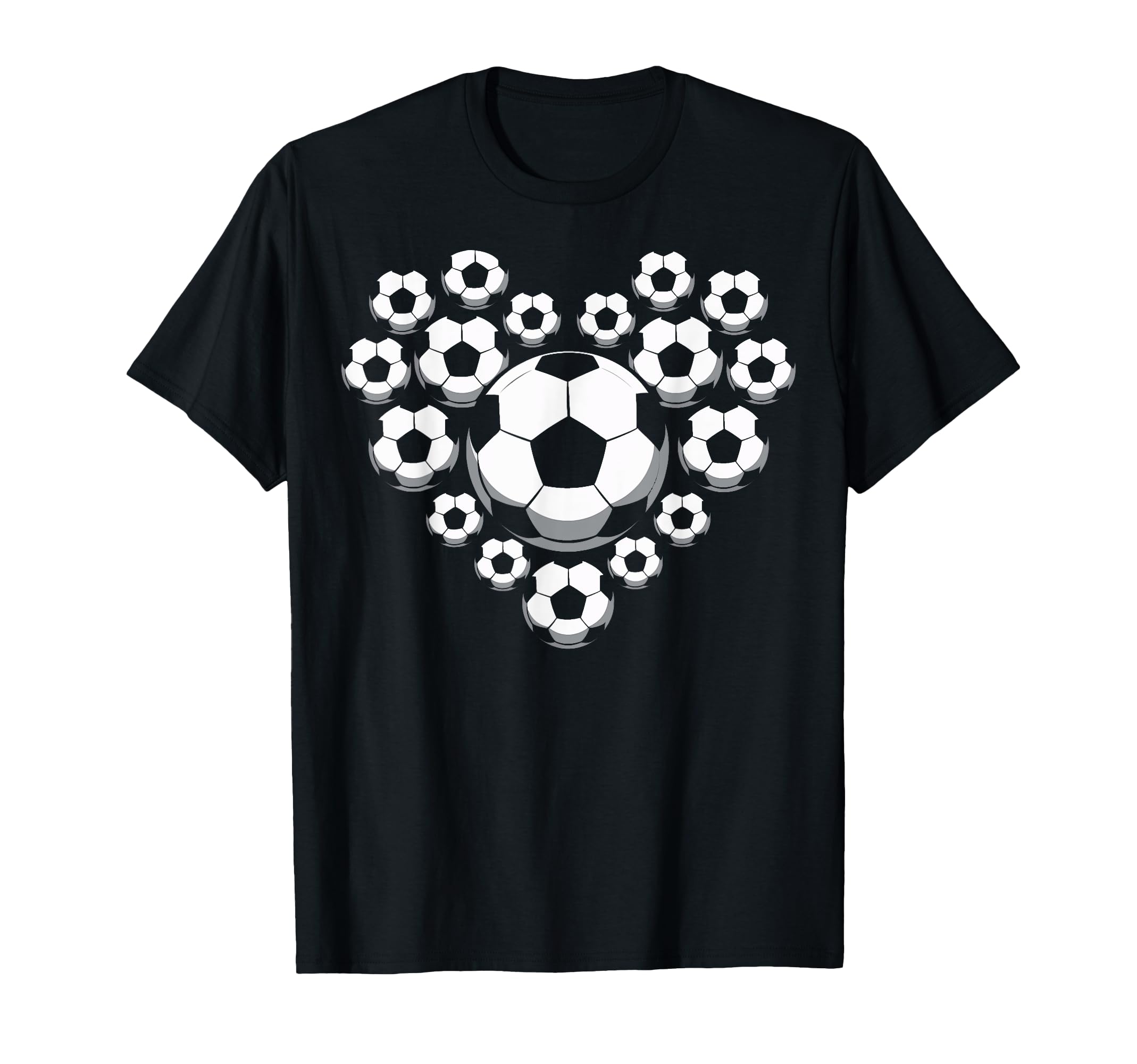 Valentines Day Soccer Heart T-Shirt - Streetwear Style Men Women - T-Shirt, Sweatshirt, Hoodie