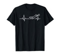 Goalkeeper Heartbeat Soccer Ball Dive T-Shirt - Minimalist Print Men Women - T-Shirt, Sweatshirt, Hoodie