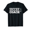 Silhouette Soccer Coach T-Shirt - Custom Art Print for Adults - T-Shirt, Sweatshirt, Hoodie