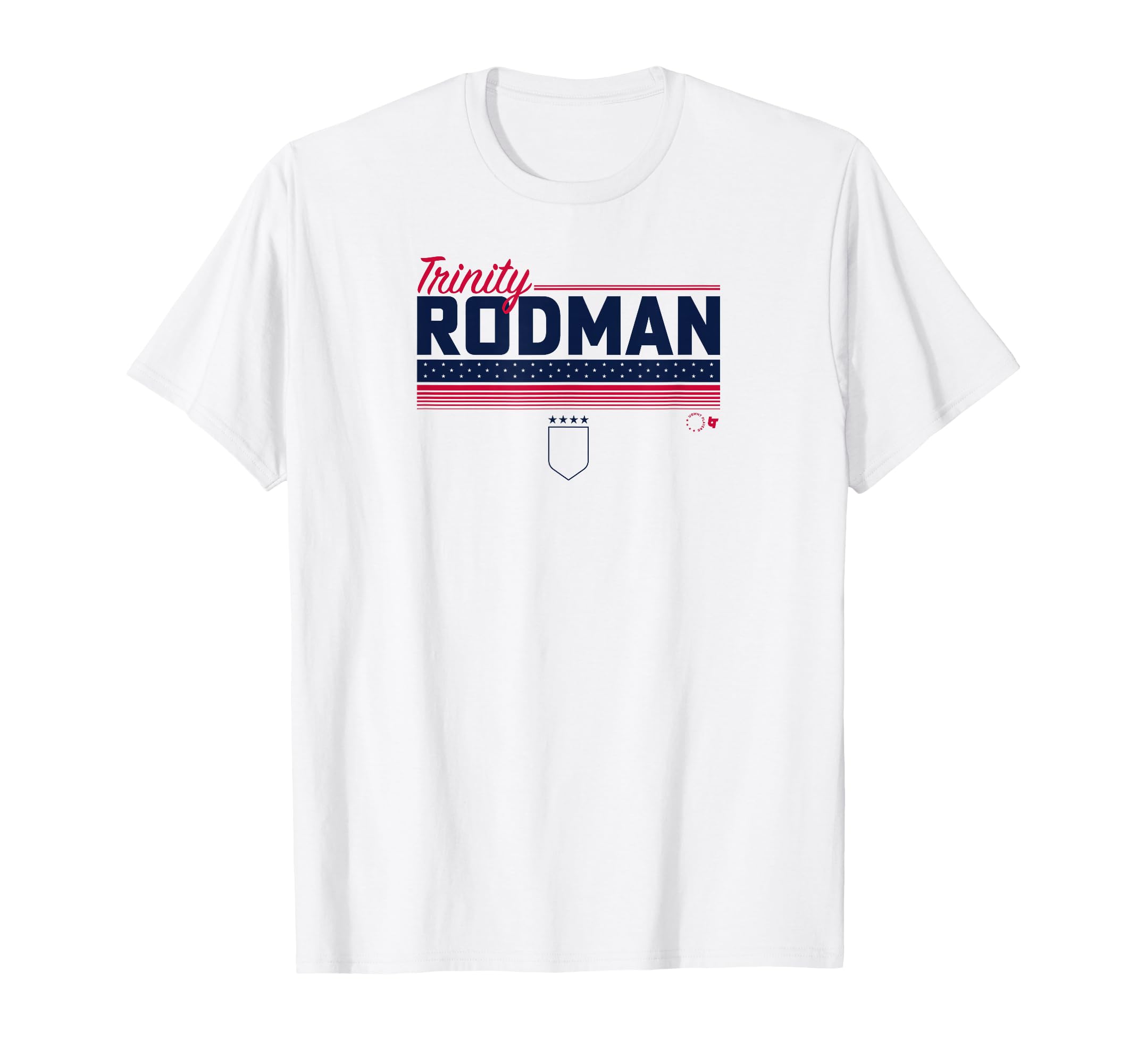 Trinity Rodman Stripe Uswntpa Usa Soccer T-Shirt - Graphic Print Men Women - T-Shirt, Sweatshirt, Hoodie