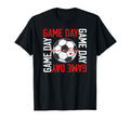 Game Day Soccer Heart Soccer Game Day T-Shirt - Custom Art Print Unisex - T-Shirt, Sweatshirt, Hoodie
