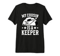 My Cousin Is Soccer Keeper Cousin Soccer T-Shirt - Unique Graphic Unisex - T-Shirt, Sweatshirt, Hoodie