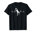 Football Goalkeeper Footballer Heartbeat T-Shirt - Graphic Print Unisex - T-Shirt, Sweatshirt, Hoodie