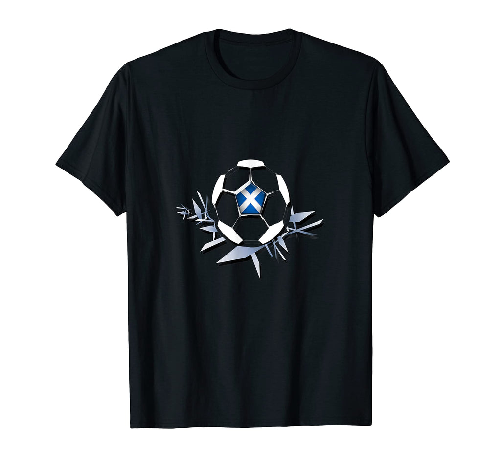 Scottish Pride Tees Soccer Scotland Flag T-Shirt - Trendy Graphic Unisex - T-Shirt, Sweatshirt, Hoodie