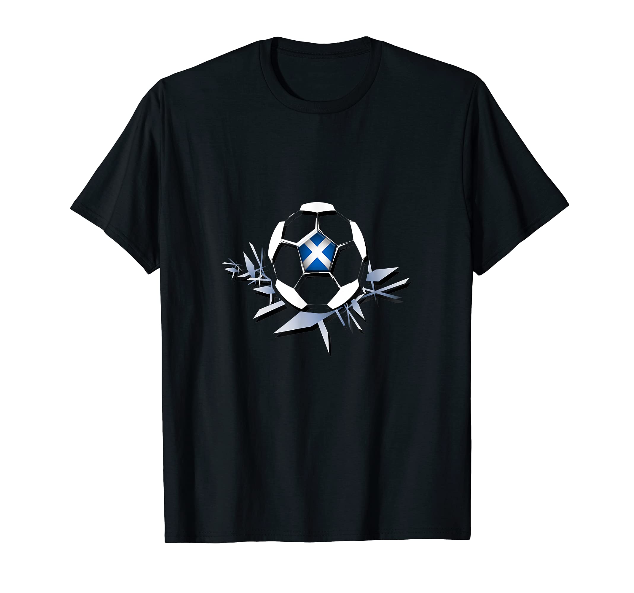 Scottish Pride Tees Soccer Scotland Flag T-Shirt - Trendy Graphic Unisex - T-Shirt, Sweatshirt, Hoodie
