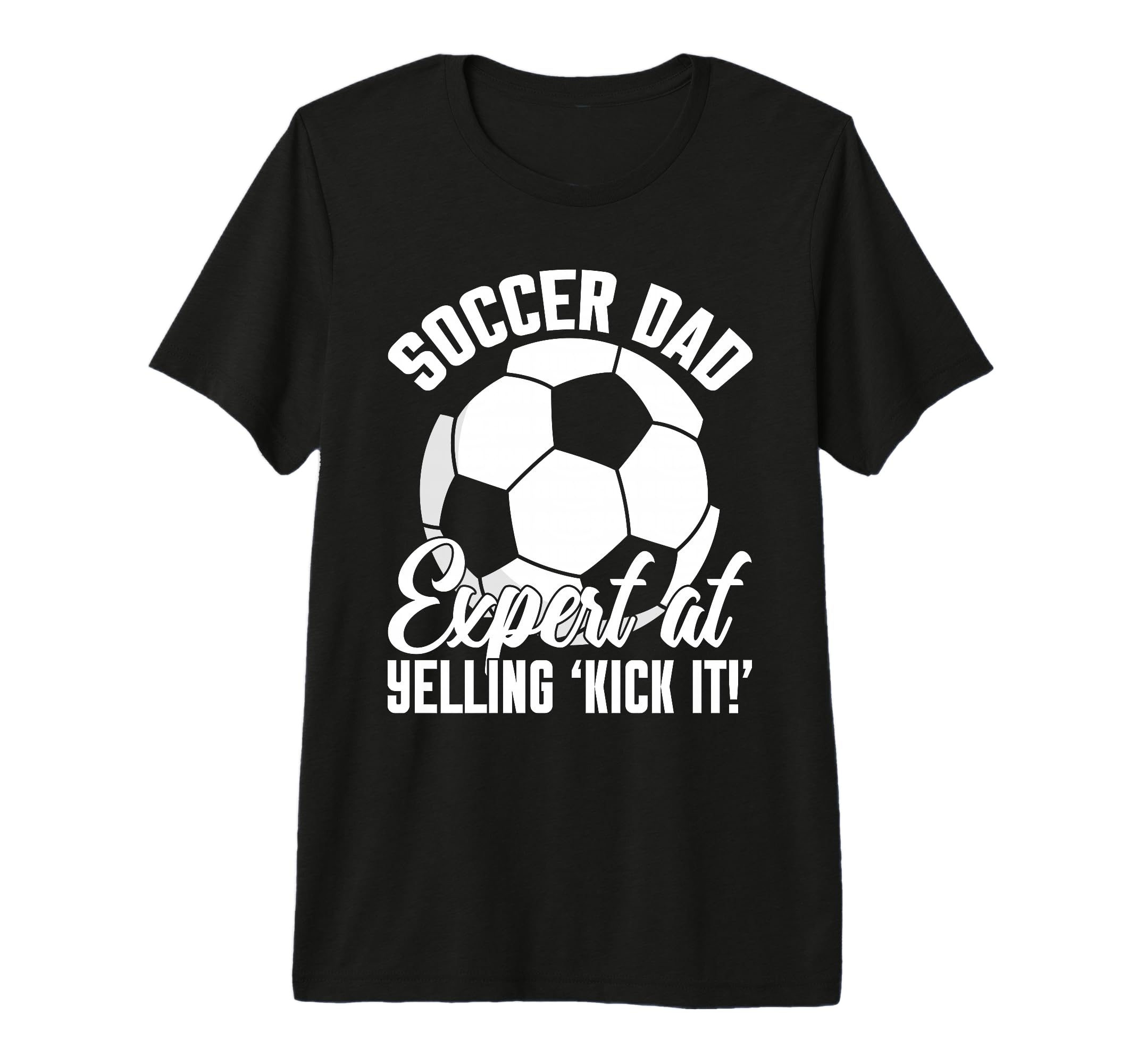 Expert Yelling Kick It Soccer Dad Tri T-Shirt - Unique Graphic Men Women - T-Shirt, Sweatshirt, Hoodie