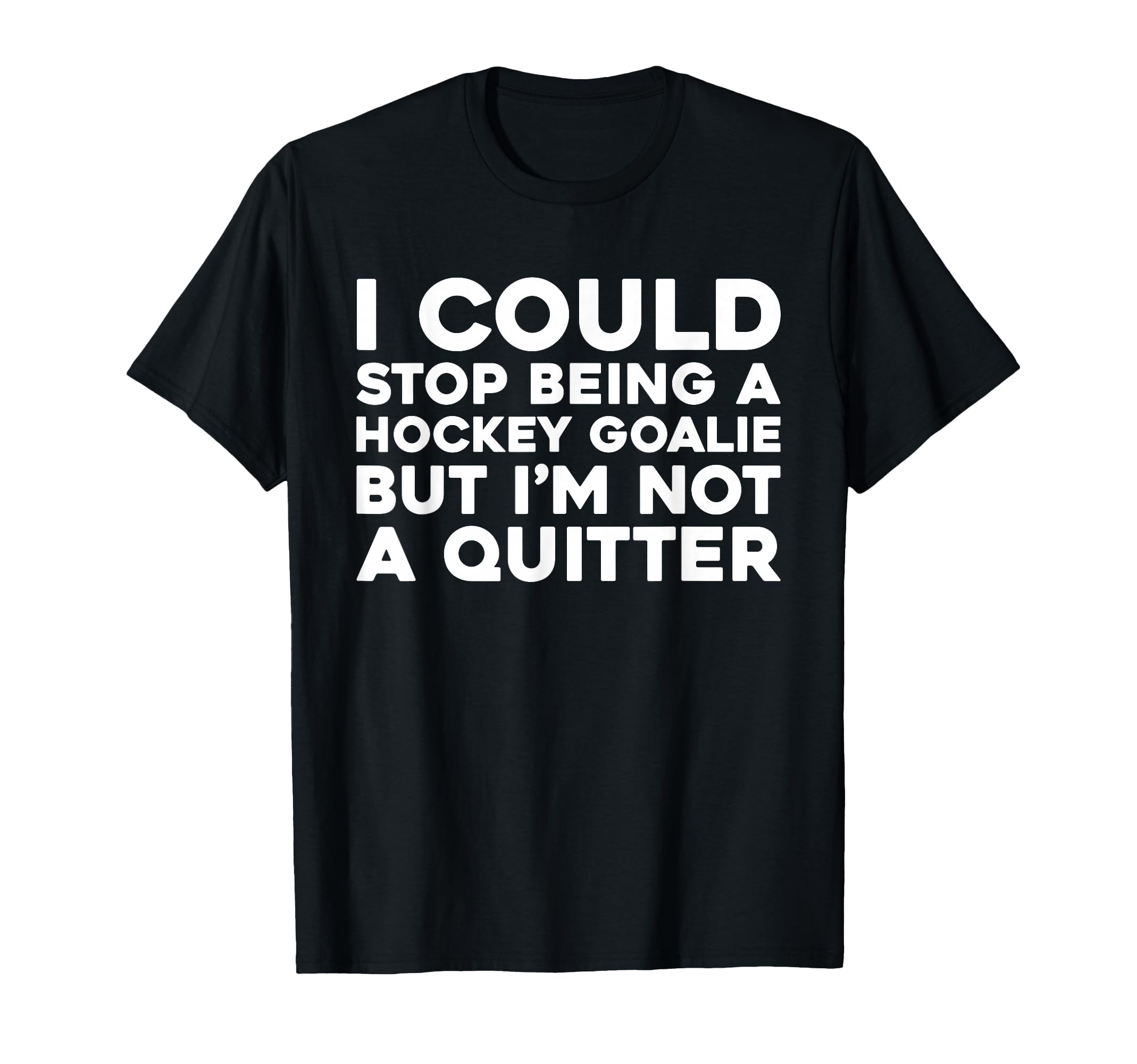 Hockey Goalkeeper Ice Hockey Goalie T-Shirt - Minimalist Print Unisex - T-Shirt, Sweatshirt, Hoodie