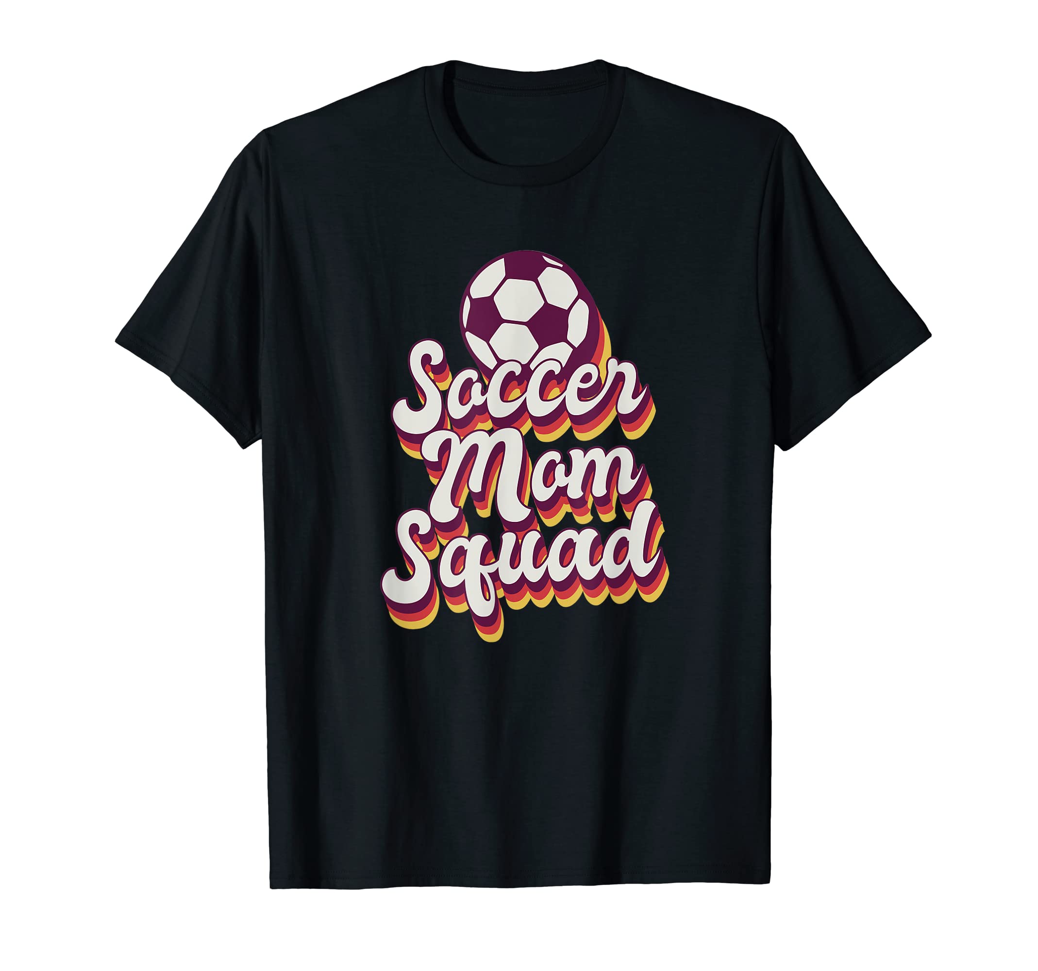 Soccer Mom Squad Player Sport T-Shirt - Custom Art Print for Adults - T-Shirt, Sweatshirt, Hoodie