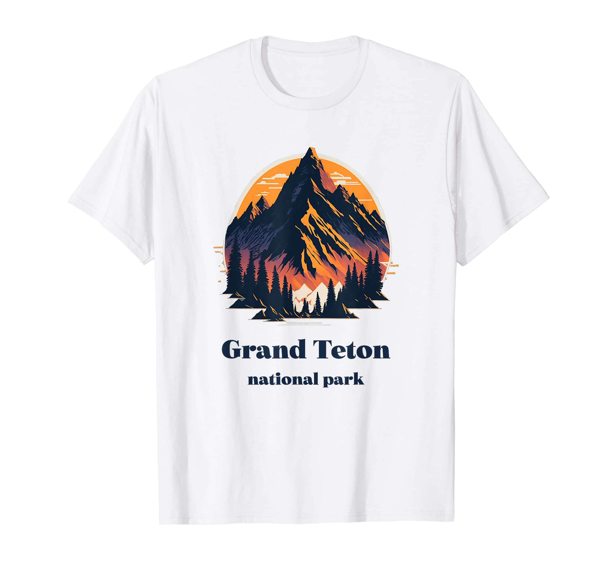 Grand Teton National Park Wyoming T-Shirt - Aesthetic Graphic for Adults - T-Shirt, Sweatshirt, Hoodie