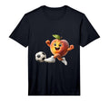 Mens Peach Soccer Performance T-Shirt - Novelty Apparel Unisex - T-Shirt, Sweatshirt, Hoodie
