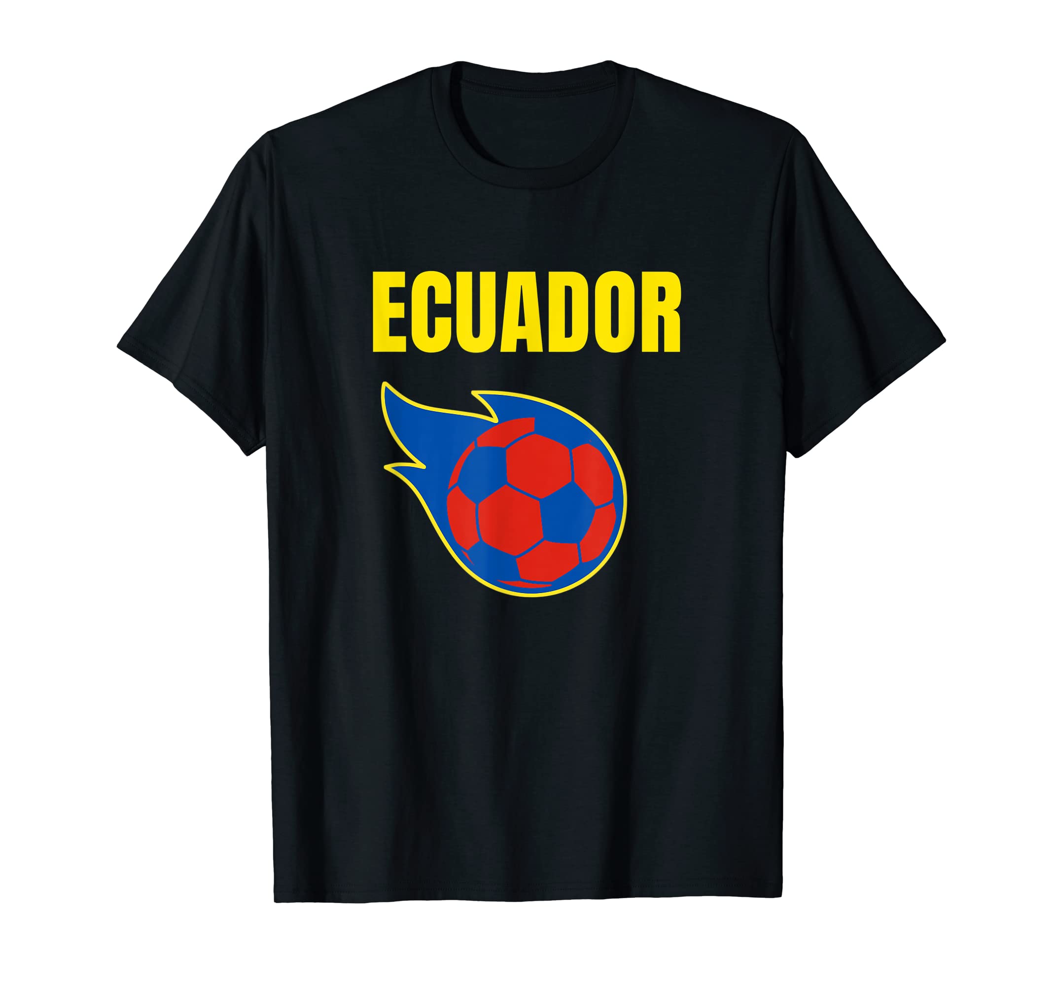Ecuador Soccer Ball T-Shirt - Trendy Graphic for Adults - T-Shirt, Sweatshirt, Hoodie