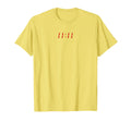 Aesthetic 11 11 Eleven Eleven Clock T-Shirt - Fun Novelty Design Men Women - T-Shirt, Sweatshirt, Hoodie