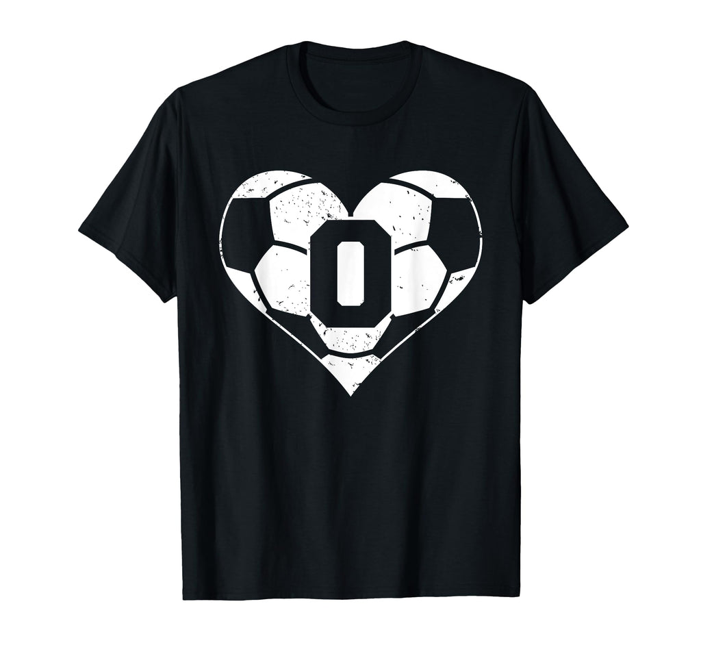 Soccer Number 0 Jersey Funny Soccer T-Shirt - Fun Novelty Design Men Women - T-Shirt, Sweatshirt, Hoodie