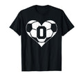 Soccer Number 0 Jersey Funny Soccer T-Shirt - Fun Novelty Design Men Women - T-Shirt, Sweatshirt, Hoodie