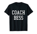 Coach Bess Custom Football Soccer T-Shirt - Trendy Graphic Men Women - T-Shirt, Sweatshirt, Hoodie