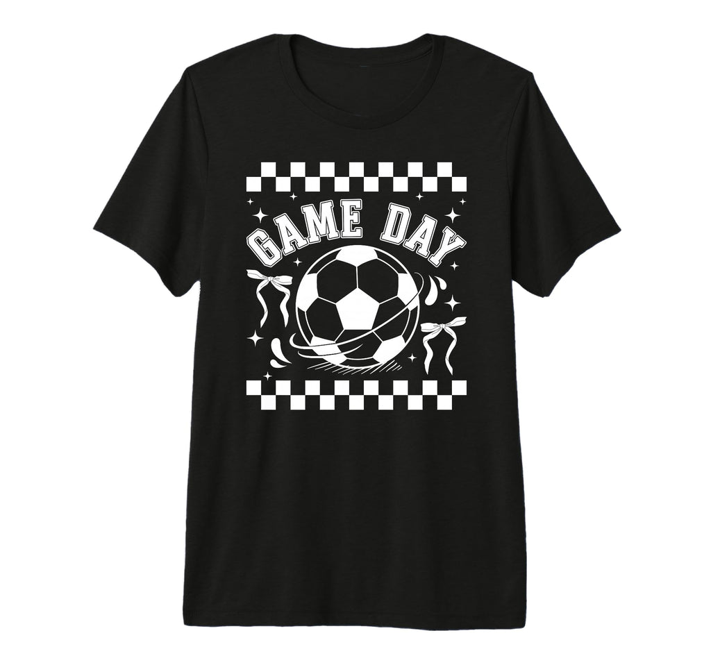 Soccer Game Day Coquette Game Day T-Shirt - Fun Novelty Design Men Women - T-Shirt, Sweatshirt, Hoodie