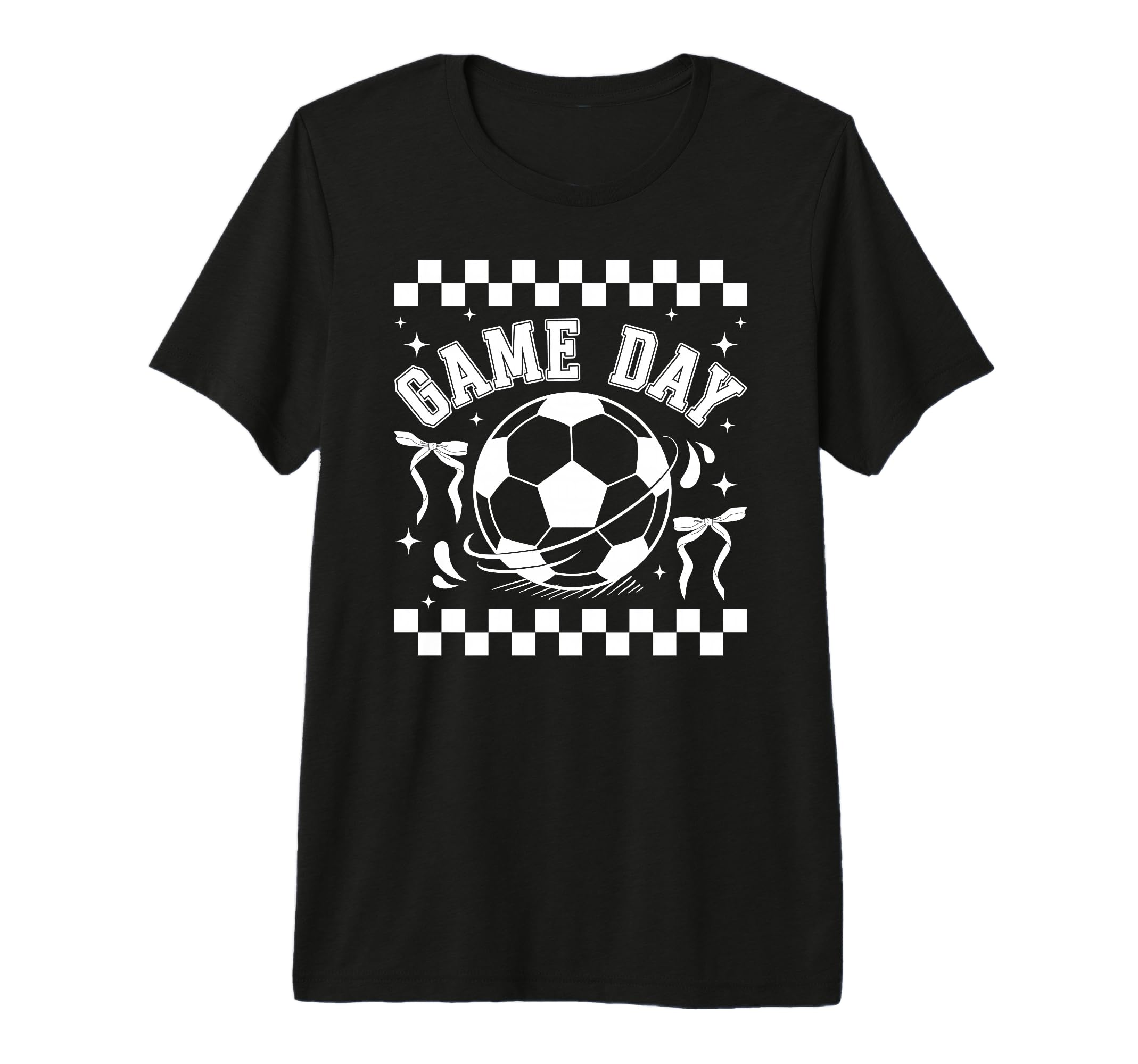 Soccer Game Day Coquette Game Day T-Shirt - Fun Novelty Design Men Women - T-Shirt, Sweatshirt, Hoodie