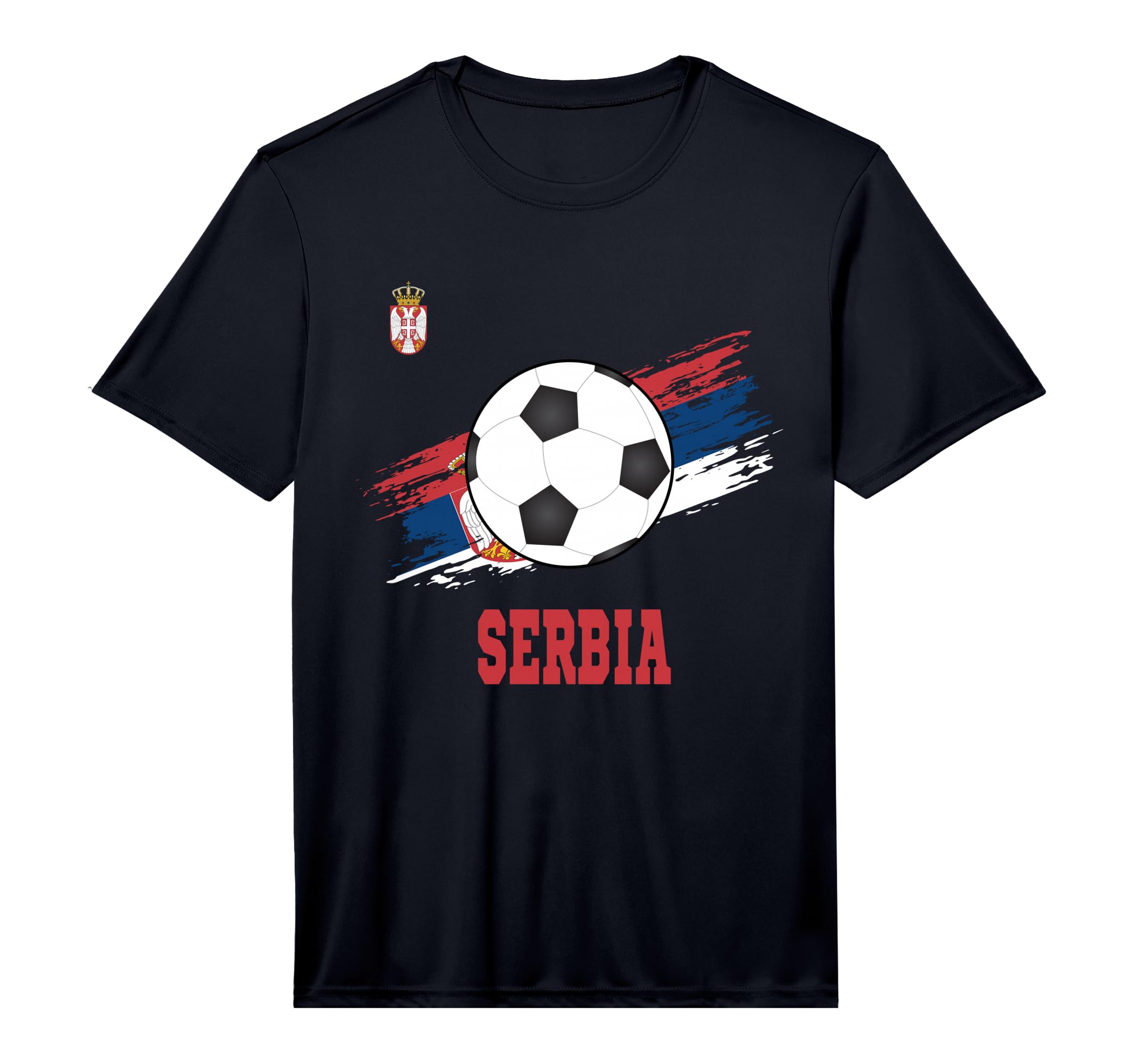 Serbia Soccer Serbian Football T-Shirt - Casual Everyday Wear Men Women - T-Shirt, Sweatshirt, Hoodie