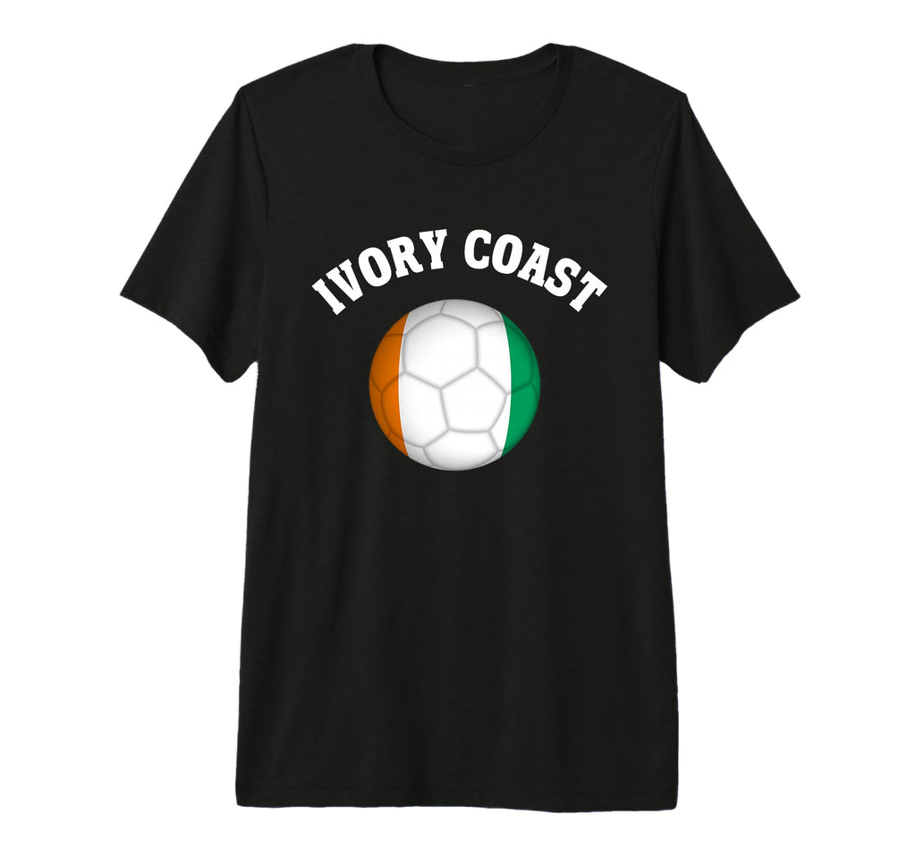 Ivory Coast Soccer Tri Blend T-Shirt - Casual Everyday Wear Unisex - T-Shirt, Sweatshirt, Hoodie
