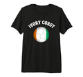 Ivory Coast Soccer Tri Blend T-Shirt - Novelty Apparel for Adults - T-Shirt, Sweatshirt, Hoodie