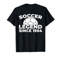 Born 1954 Player Sports Team Soccer Birthday T-Shirt - Graphic Print Unisex - T-Shirt, Sweatshirt, Hoodie