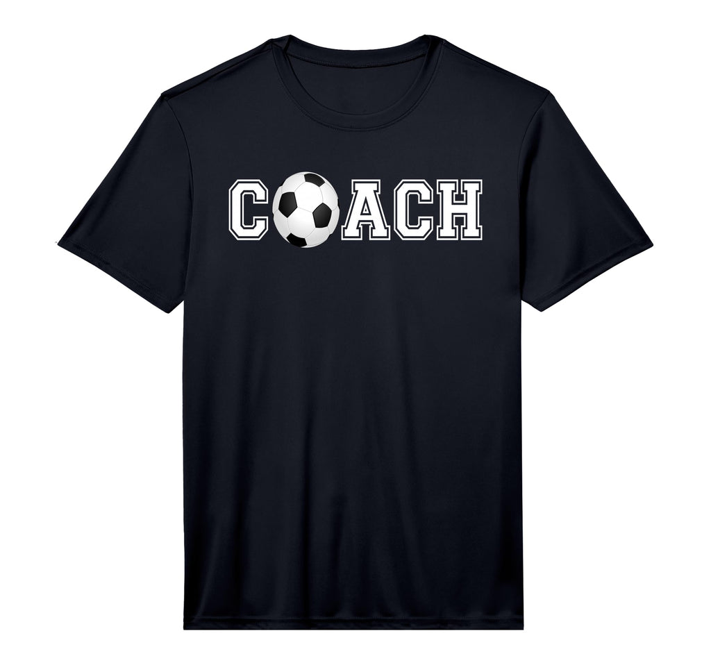 Mens Soccer Coach Coaching Staff T-Shirt - Minimalist Print for Adults - T-Shirt, Sweatshirt, Hoodie