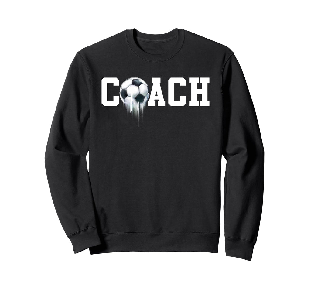 Soccer Coach Funny Football Trainer Sweatshirt - Minimalist Print Unisex - T-Shirt, Sweatshirt, Hoodie