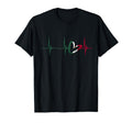 Mexico Heart Mexico Flag Heartbeat T-Shirt - Streetwear Style Men Women - T-Shirt, Sweatshirt, Hoodie