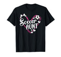 Soccer Aunt Heart Aunt Soccer Player T-Shirt - Trendy Graphic Men Women - T-Shirt, Sweatshirt, Hoodie