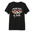 Mom Both Proud Soccer And Dance Mom T-Shirt - Aesthetic Graphic Men Women - T-Shirt, Sweatshirt, Hoodie
