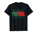 Portugal Football Fever 2026 Soccer Fans T-Shirt - Minimalist Print Unisex - T-Shirt, Sweatshirt, Hoodie
