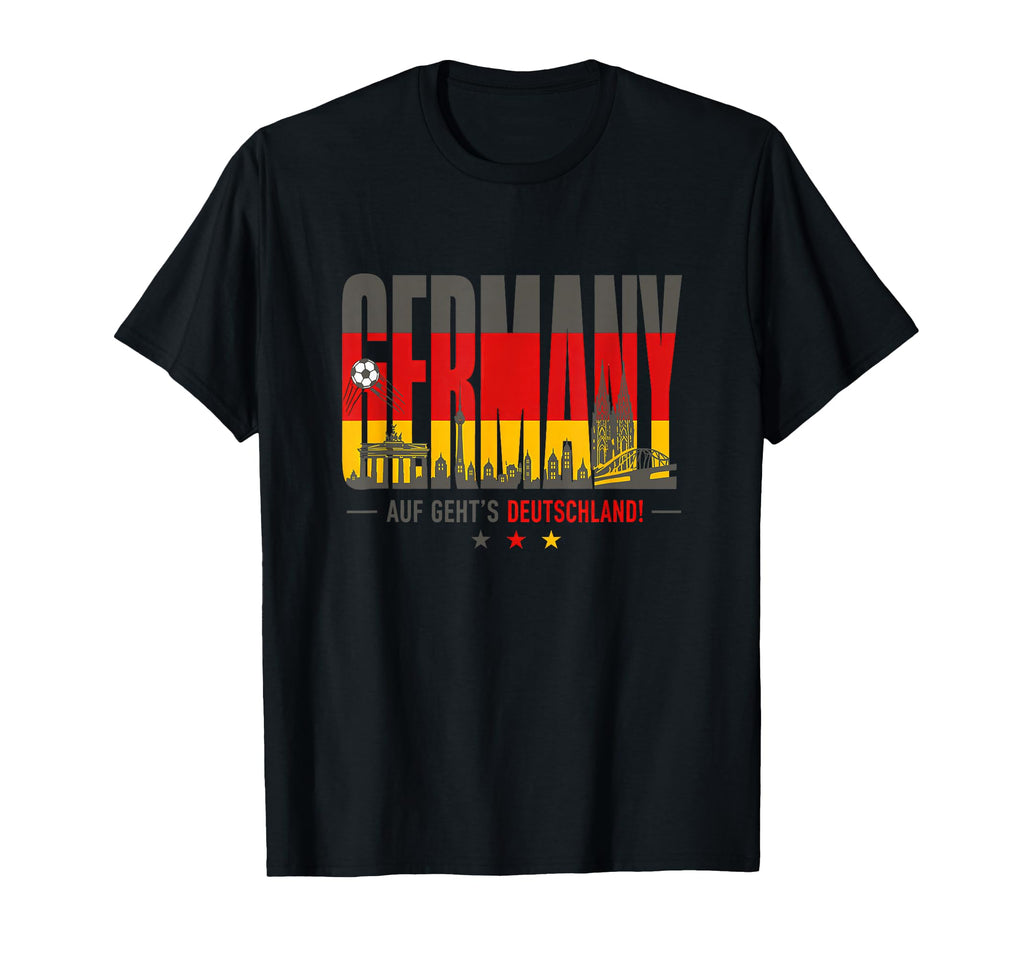 Germany Soccer Deutschland Vor Football T-Shirt - Aesthetic Graphic Unisex - T-Shirt, Sweatshirt, Hoodie