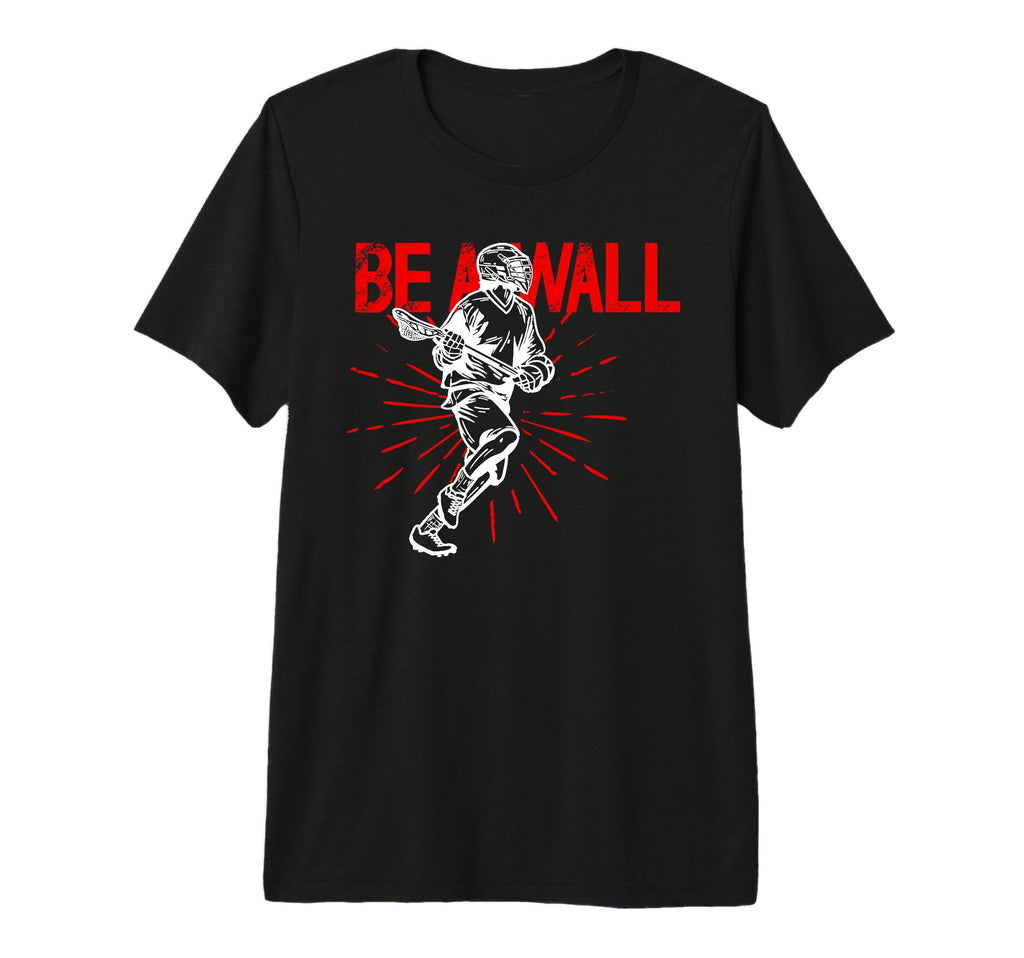 Lacrosse Goalie Funny Lacrosse Keeper T-Shirt - Minimalist Print Men Women - T-Shirt, Sweatshirt, Hoodie
