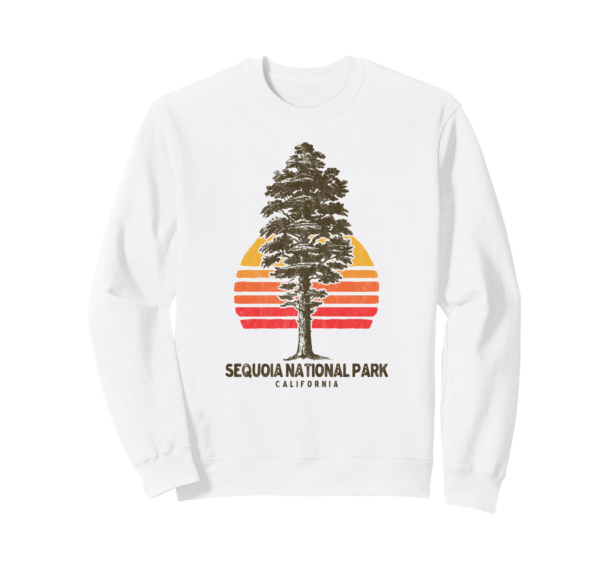 Sequoia National Park Tree Sweatshirt - Custom Art Print for Adults - T-Shirt, Sweatshirt, Hoodie