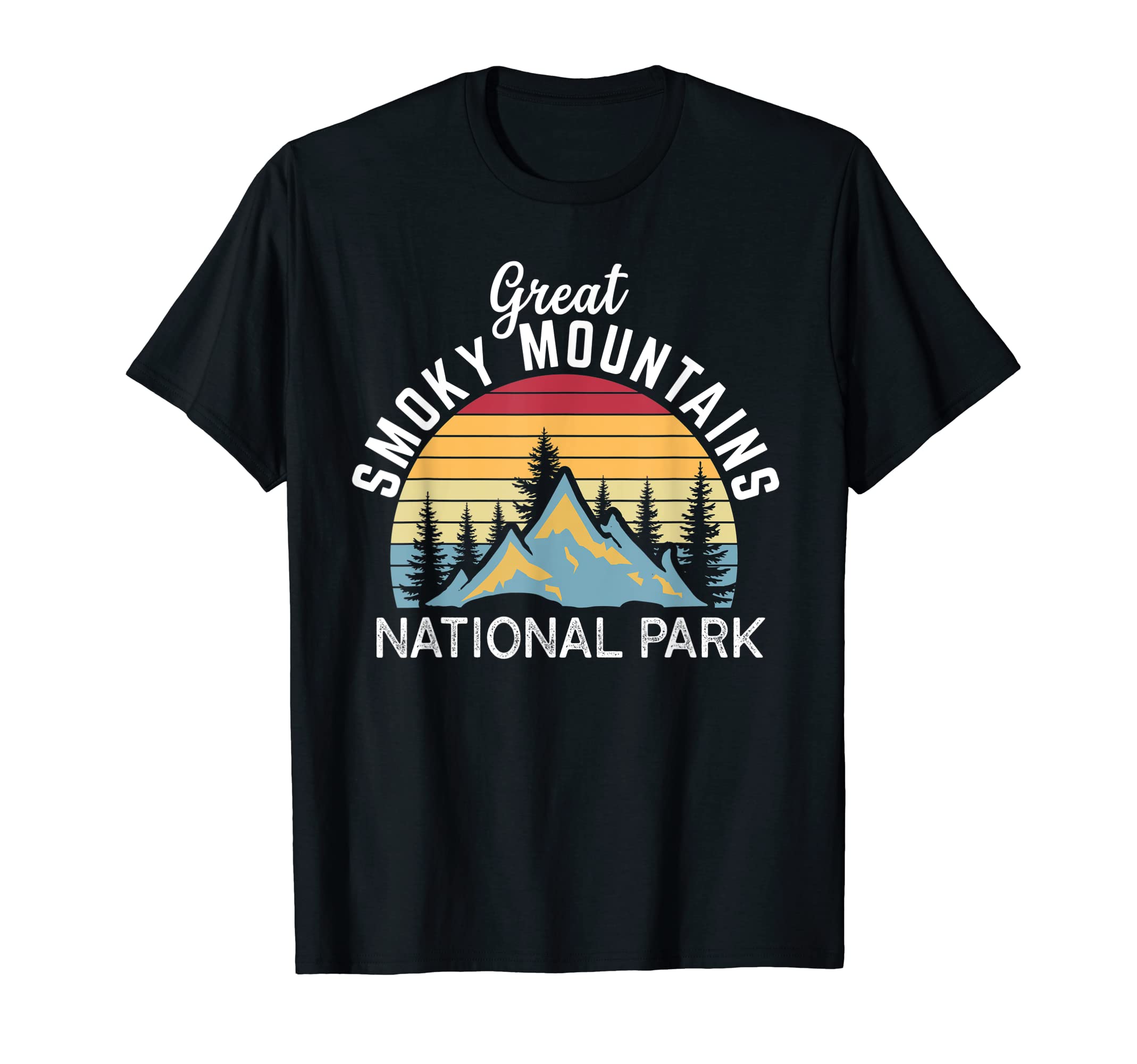 Great Smoky Mountains National Park T-Shirt - Minimalist Print Unisex - T-Shirt, Sweatshirt, Hoodie
