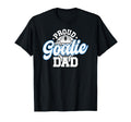 Proud Hockey Goalie Dad Hockey T-Shirt - Novelty Apparel for Adults - T-Shirt, Sweatshirt, Hoodie
